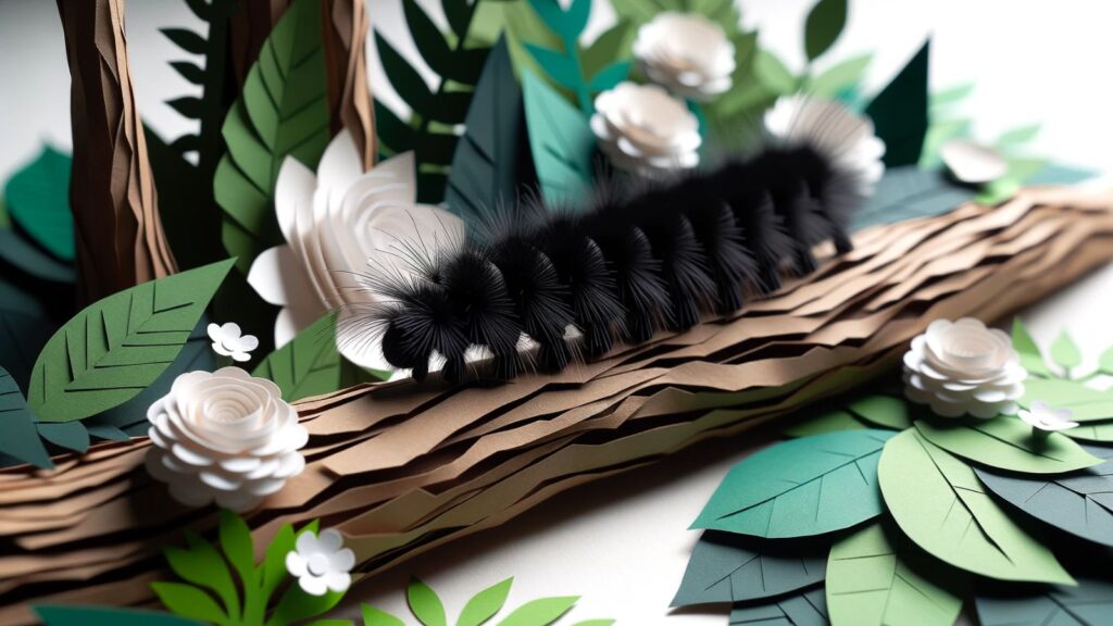 Black Hairy Caterpillar Dream Meaning