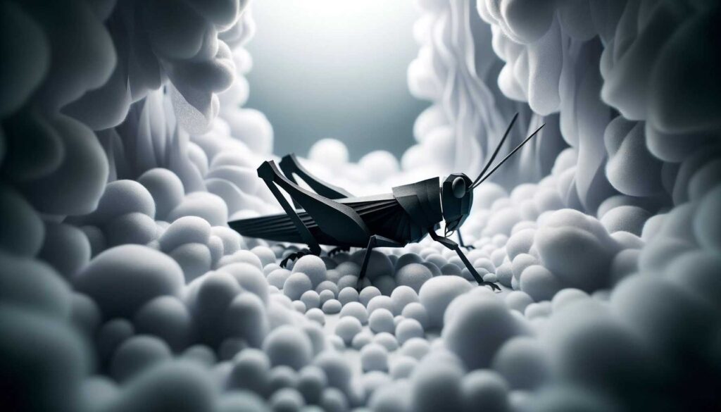 Dream about black grasshopper