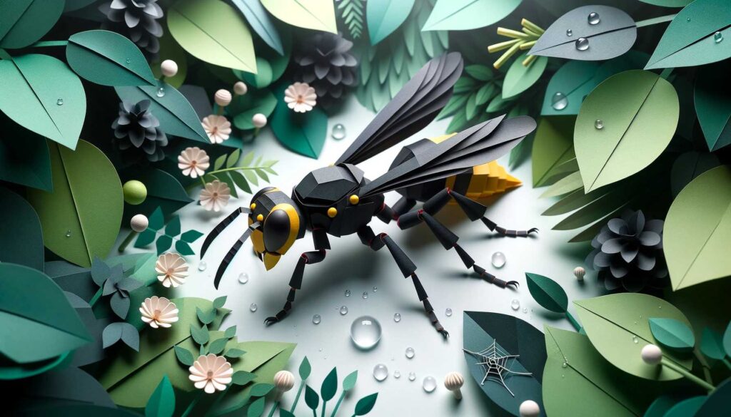 Dream about black hornet