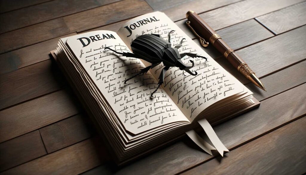 Dream journal of black beetle
