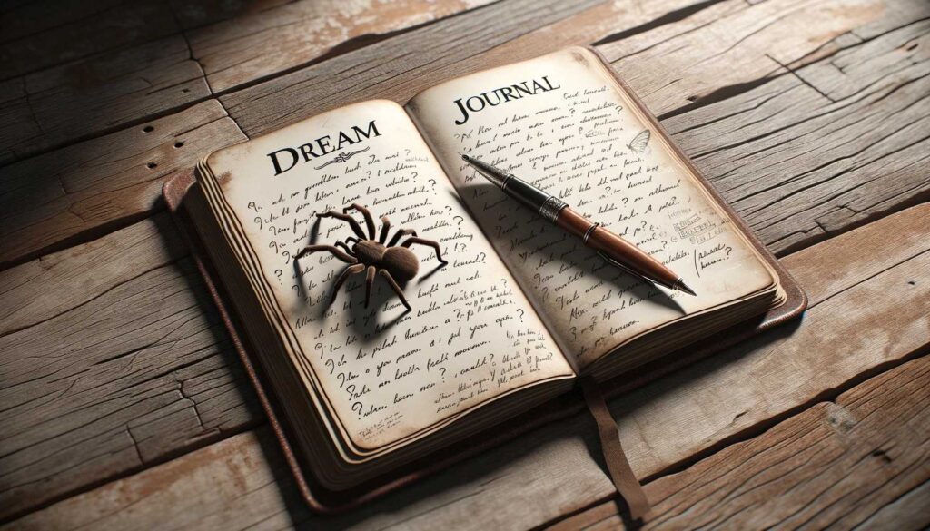 Dream journal of brown recluse spider