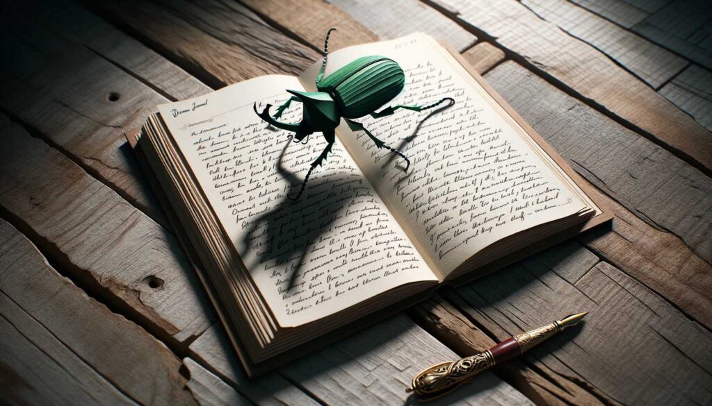 Dream journal of green beetle
