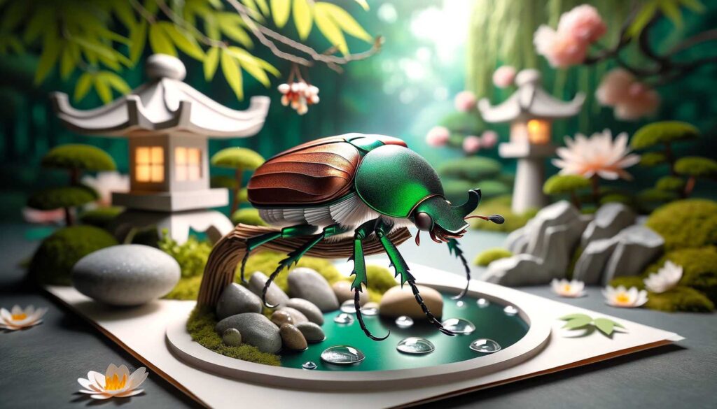 Dream of a Japanese beetle
