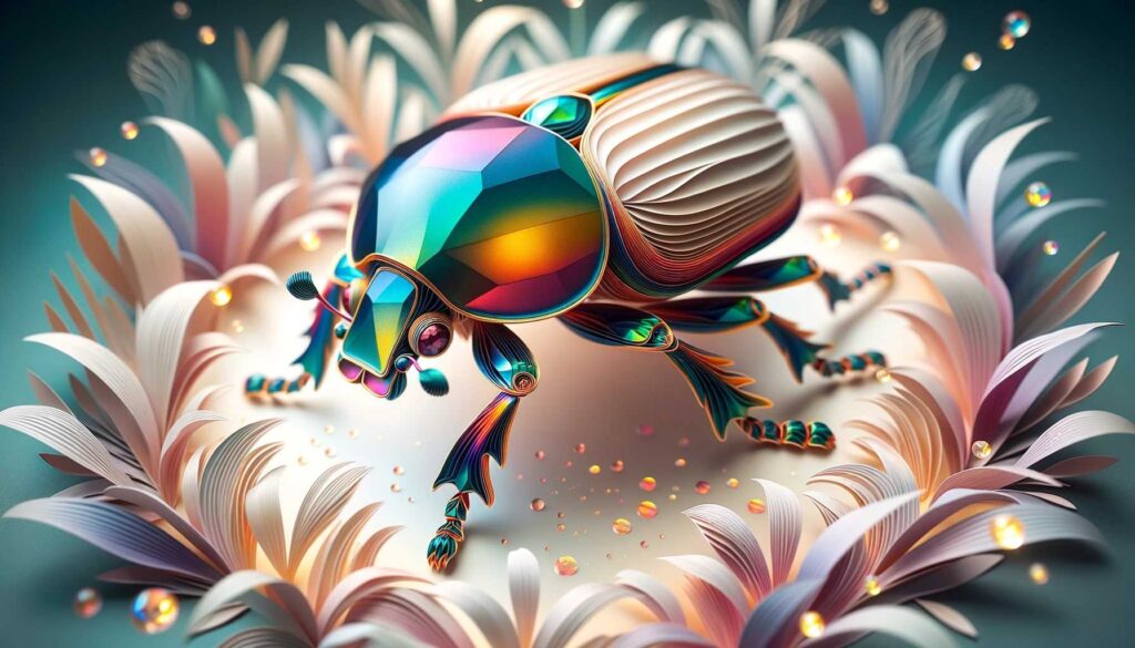 Dream of a beautiful beetle