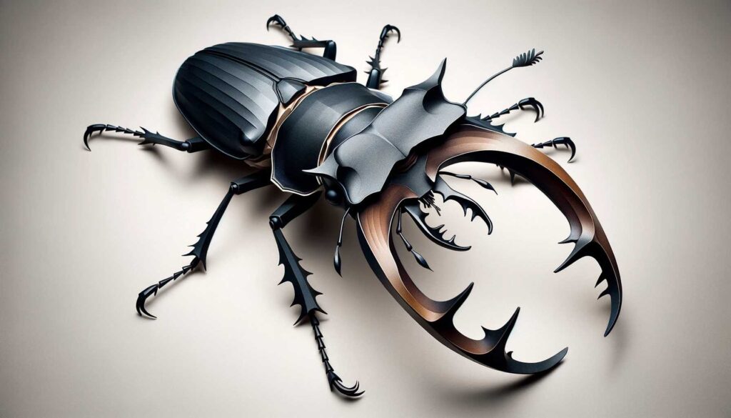 Dream of a stag beetle