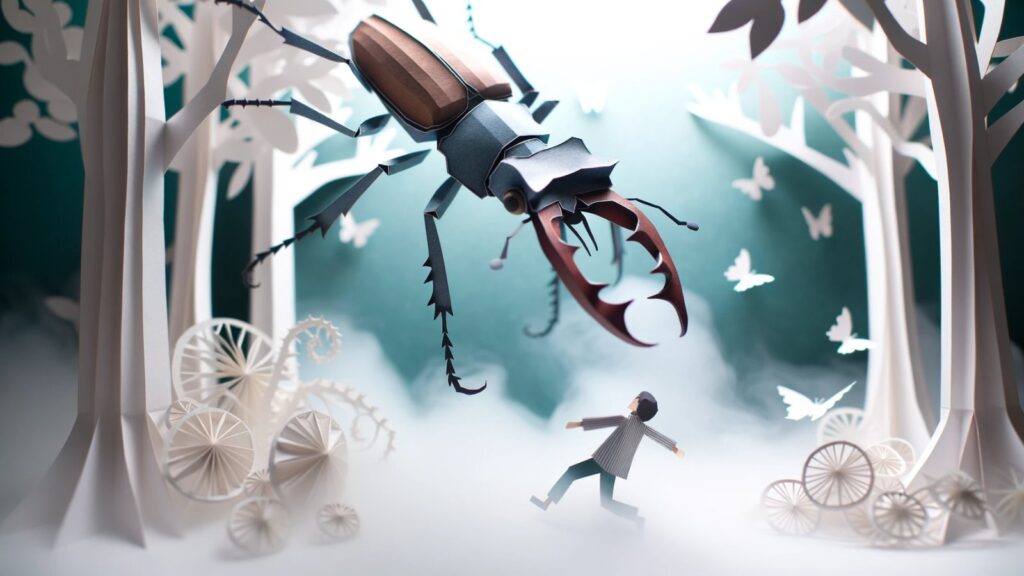Dream of a stag beetle attacking you