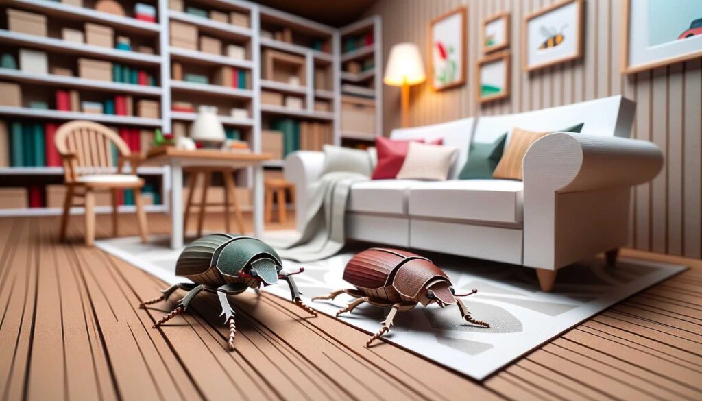 Dream of beetles in my house