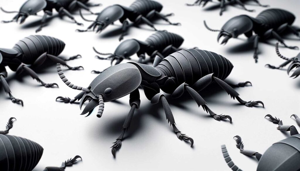 Dream of black termites