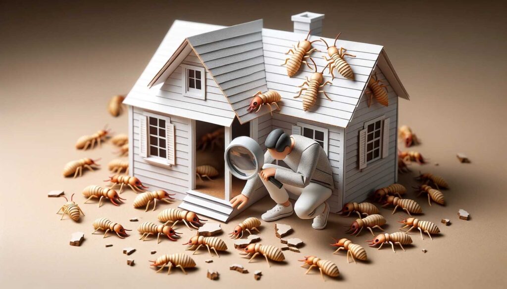 Dream of looking for termites