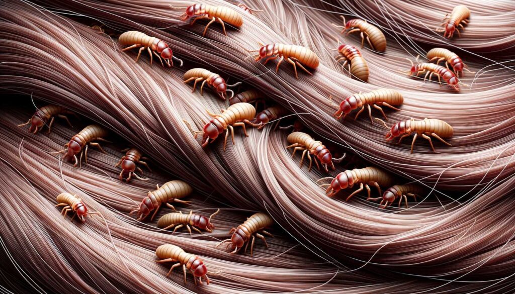 Dream of termites in hair