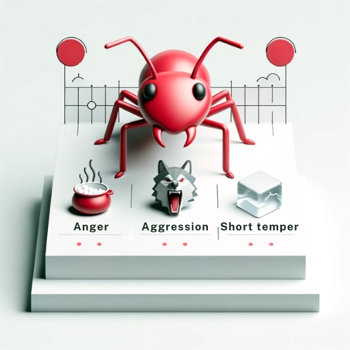 Infographic of the red ant dream meaning