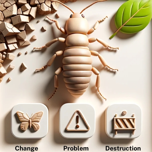 Infographic of the termite dream meaning