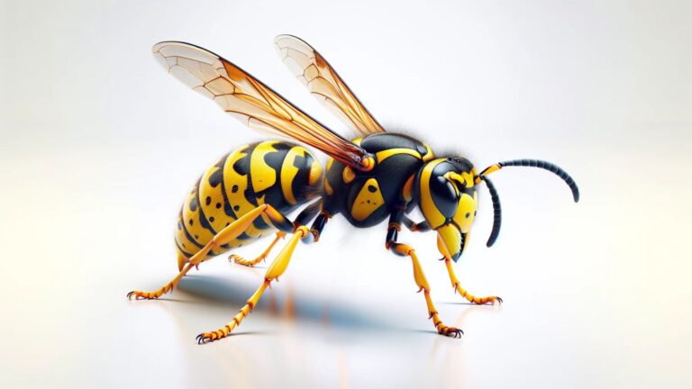 A yellow jacket on a white background