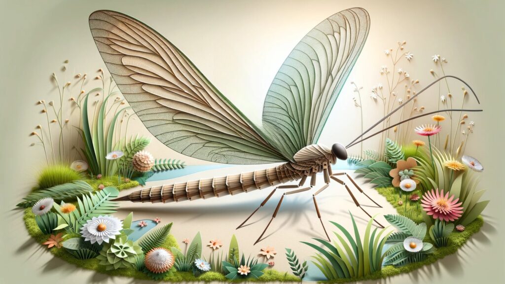 Dream about a large mayfly