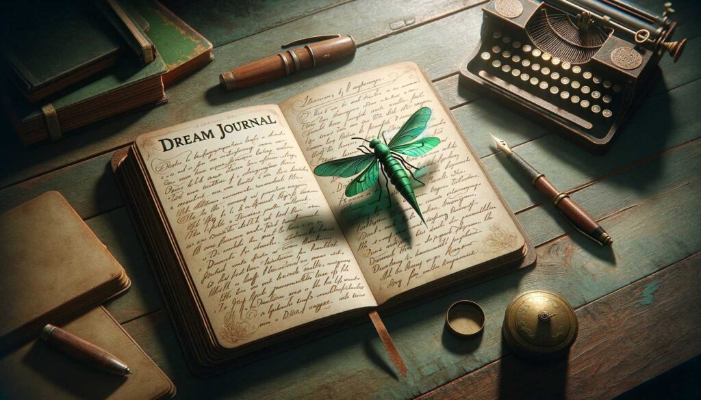 Dream journal of green lacewing