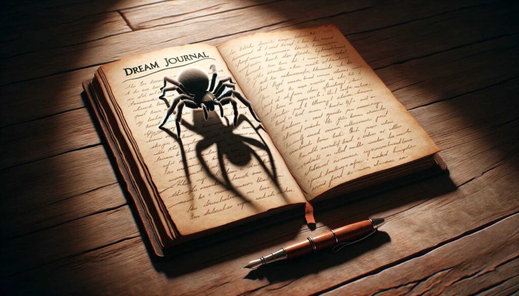 Dream journal of orb weaver spider