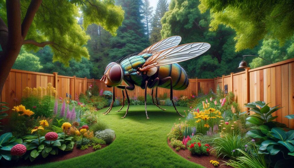 Dream of a big fruit fly