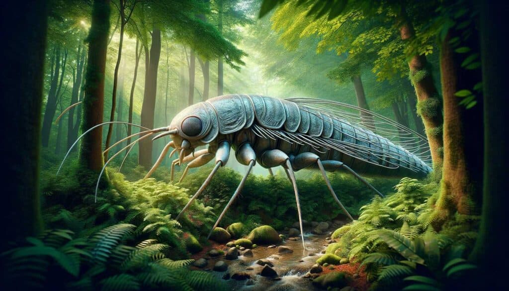 Dream of a big silverfish