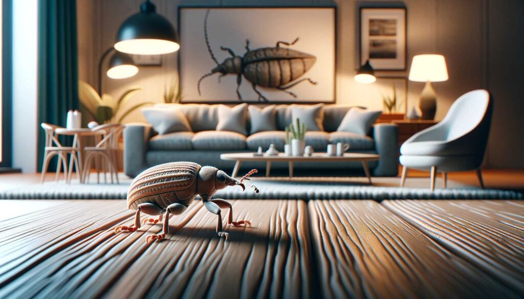 Dream of weevils in house