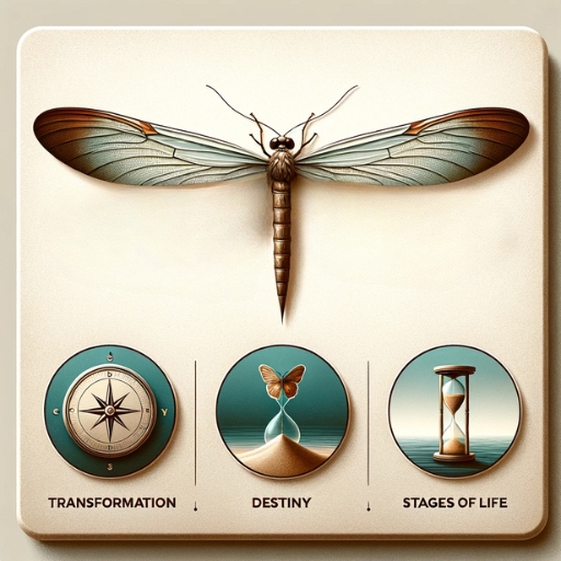 Infographic of the Mayfly dream meanings