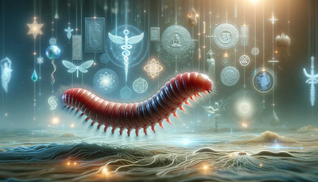 Spiritual meanings of bloodworms in a dream