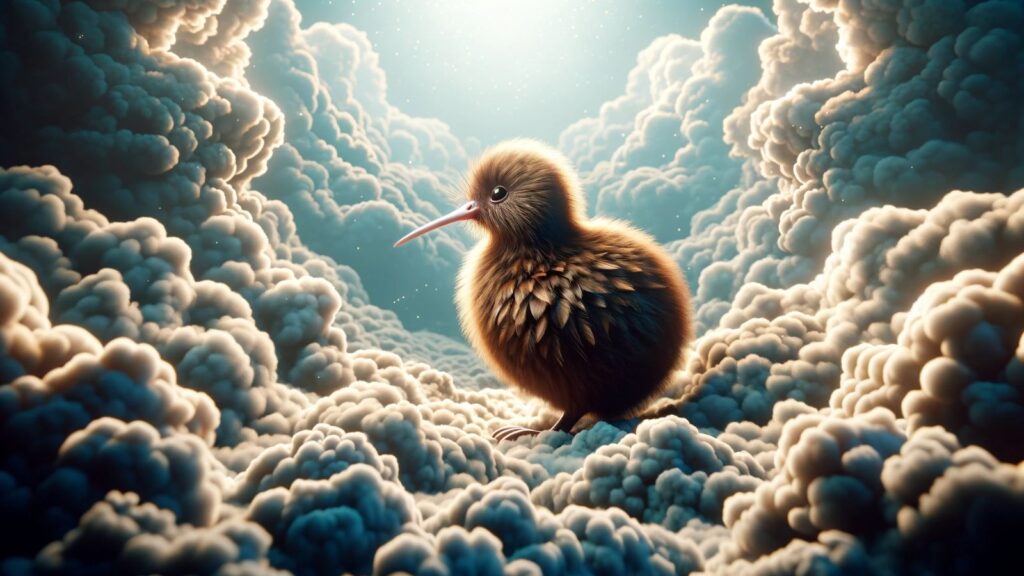 A kiwi bird biblical representation