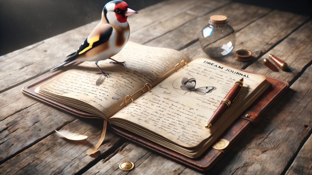 Dream journal about the goldfinch