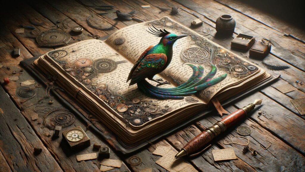 Dream journal about the lyrebird