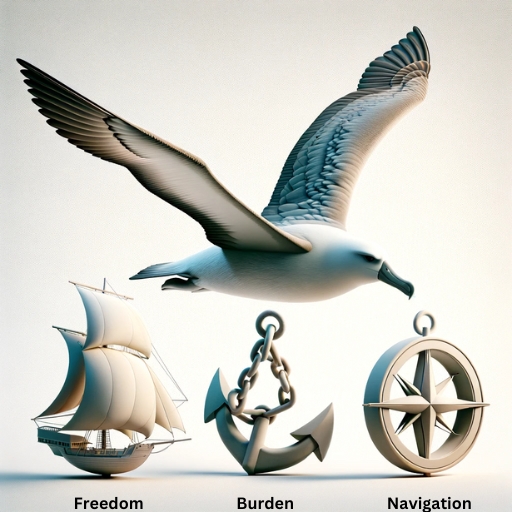 Infographic of the albatross dream meanings