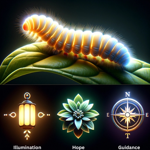 Infographic of the glowworm dream meanings