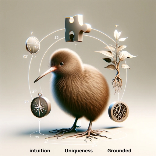 Infographic of the kiwi bird dream meanings