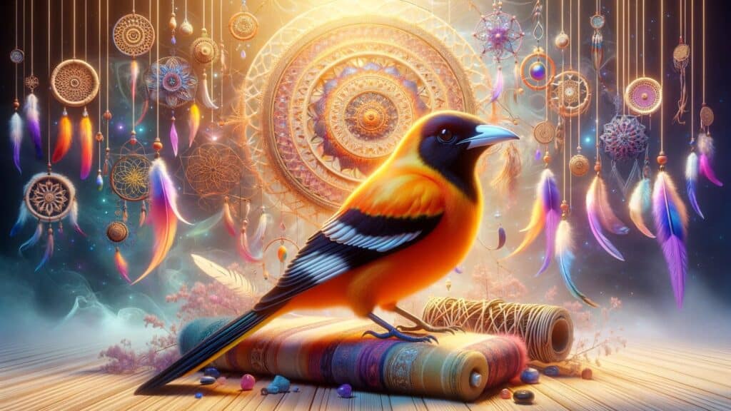 Spiritual representation of the oriole