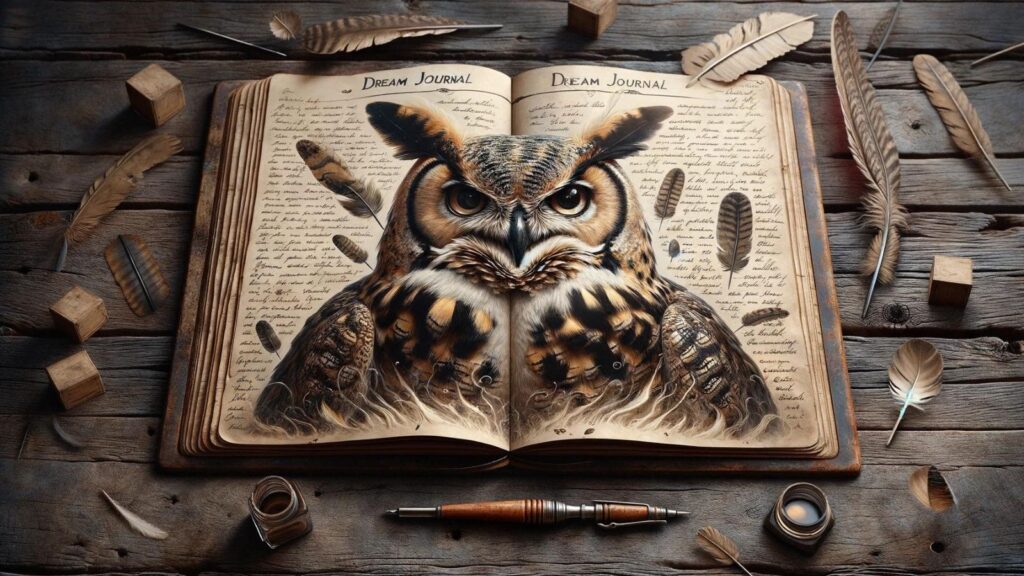 Dream journal about the great horned owl
