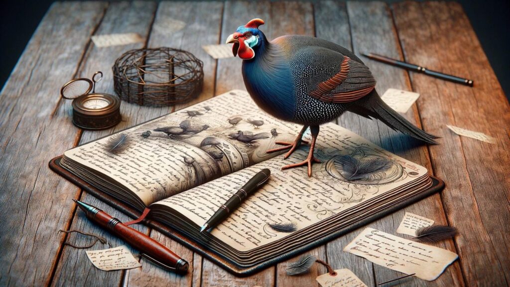 Dream journal about the guinea fowl