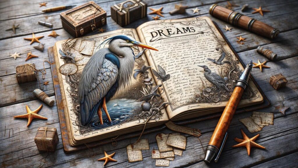 Dream journal about the heron