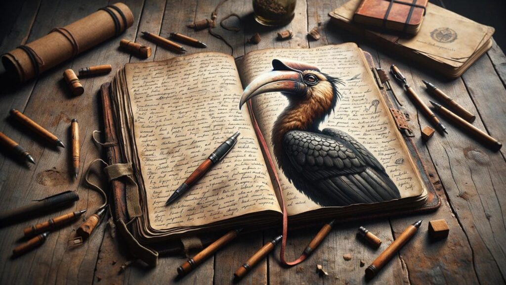 Dream journal about the hornbill