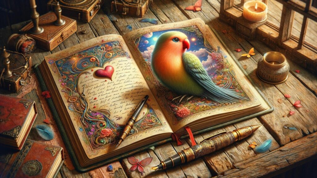 Dream journal about the love bird