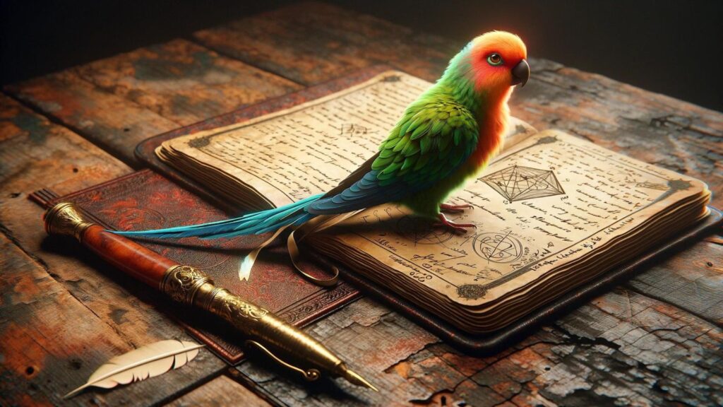 Dream journal about the parakeet