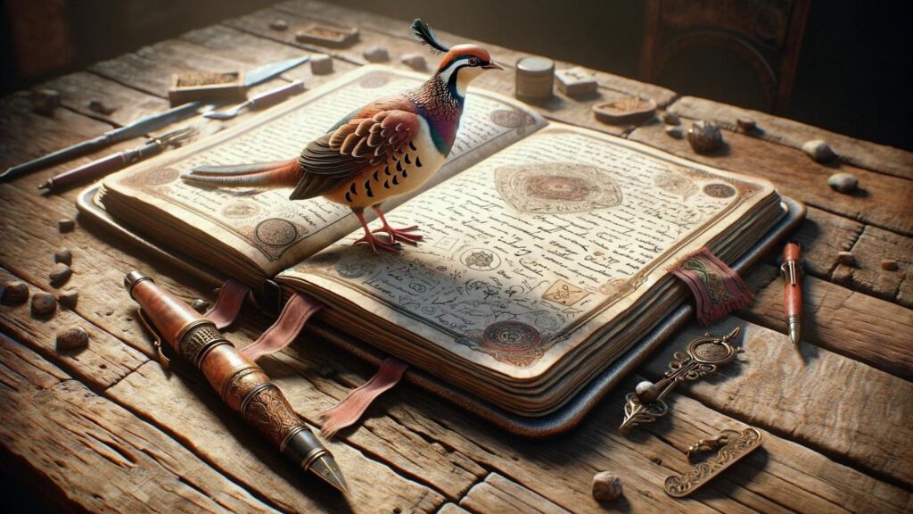 Dream journal about the partridge