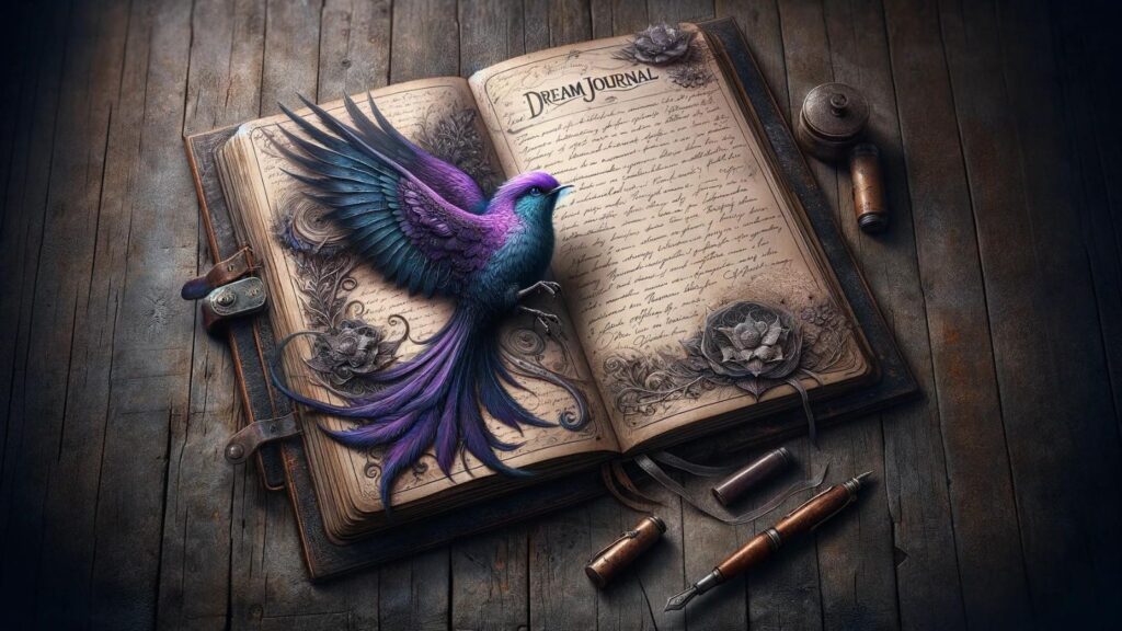 Dream journal about the purple bird