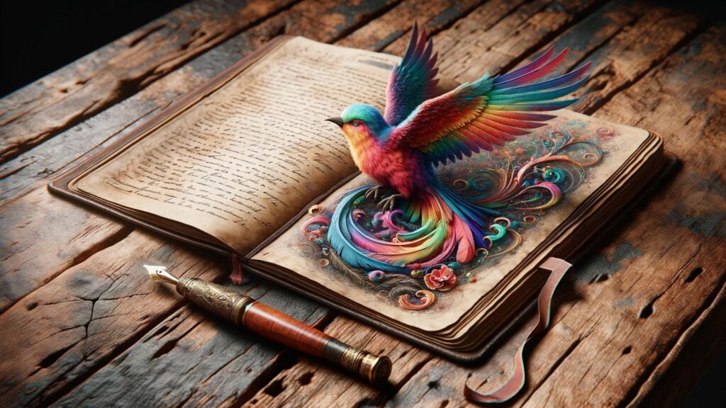 Dream journal about the rainbow bird