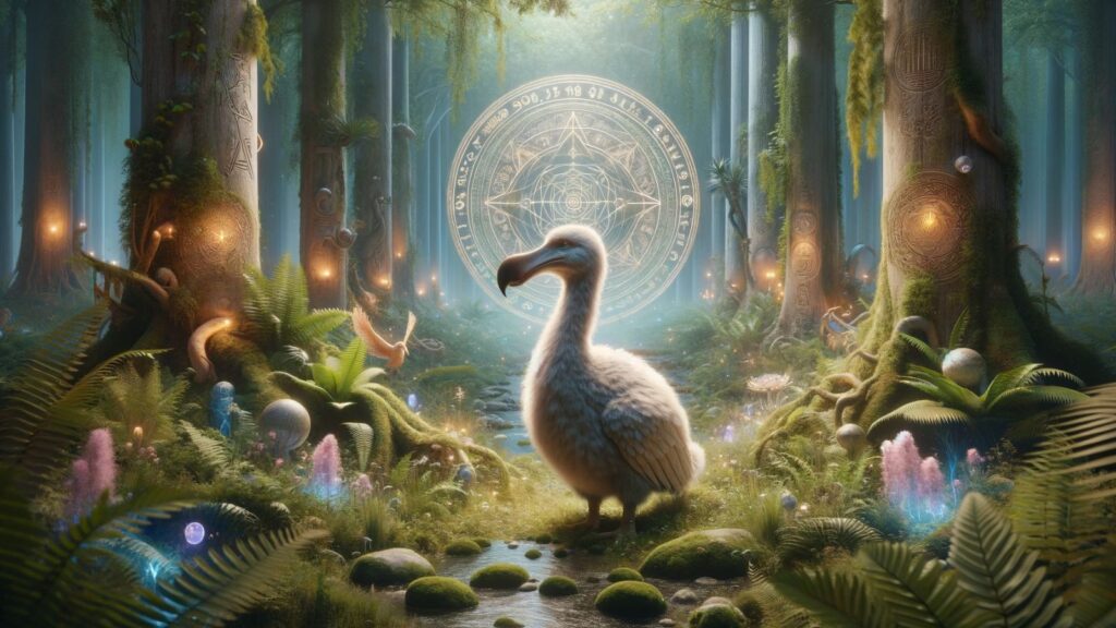 Spiritual representation of the dodo bird