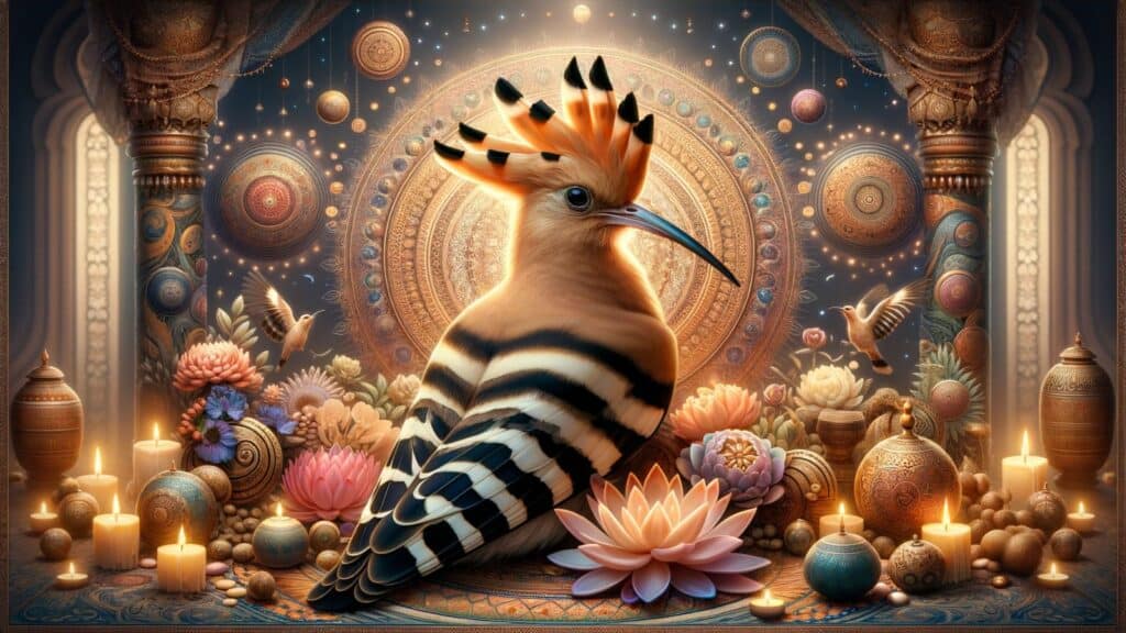 Spiritual representation of the hoopoe