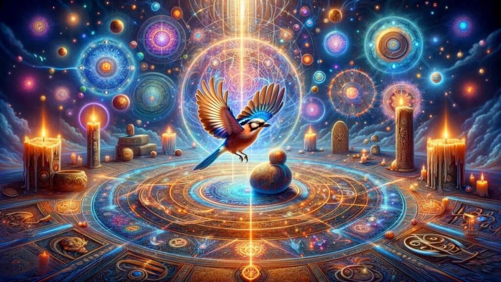 Spiritual representation of the jay