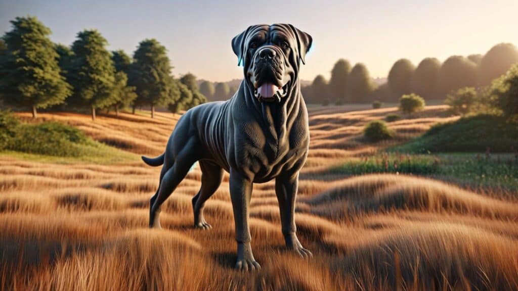 A large cane corso