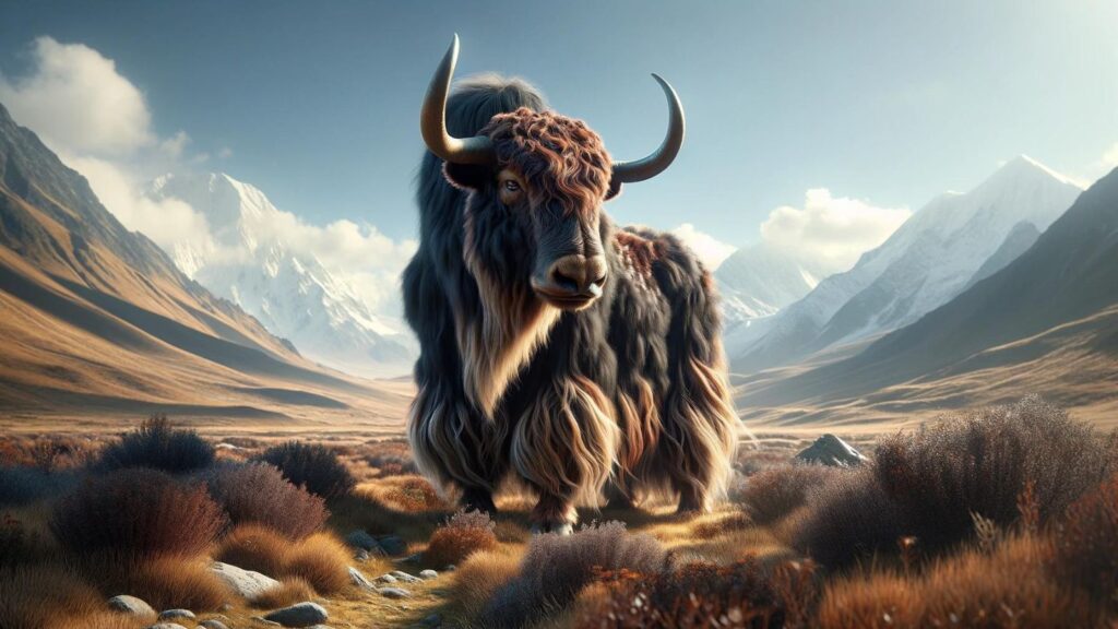 A large yak
