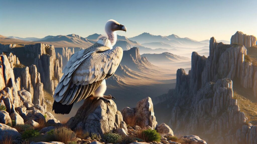 A white vulture