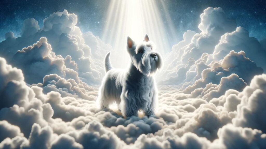 Biblical representation of the Scottish terrier
