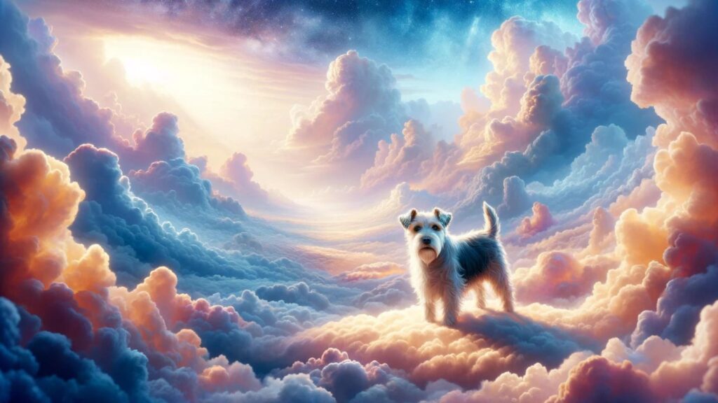 Biblical representation of the terrier dog