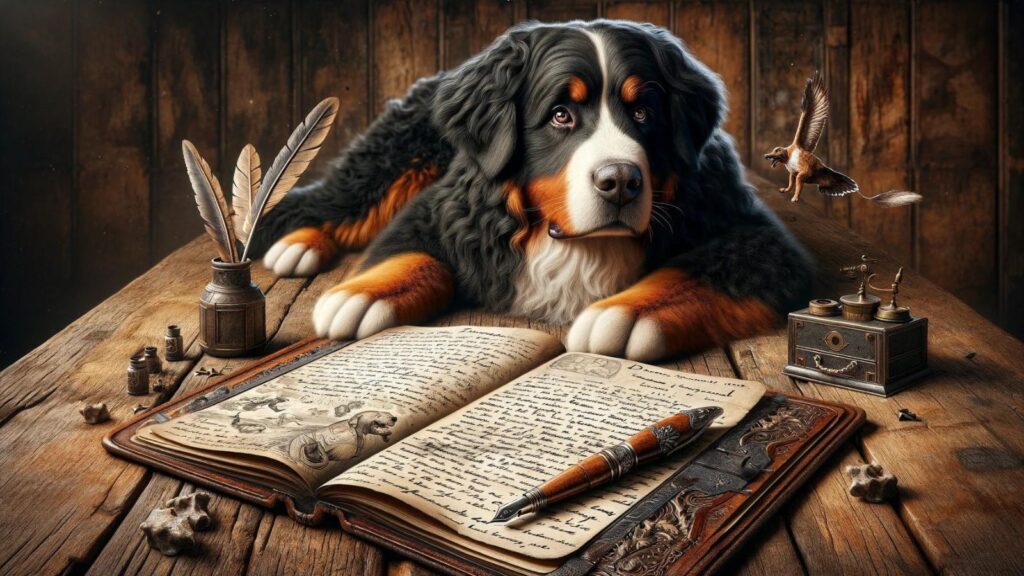 Dream journal about the Bernese mountain dog